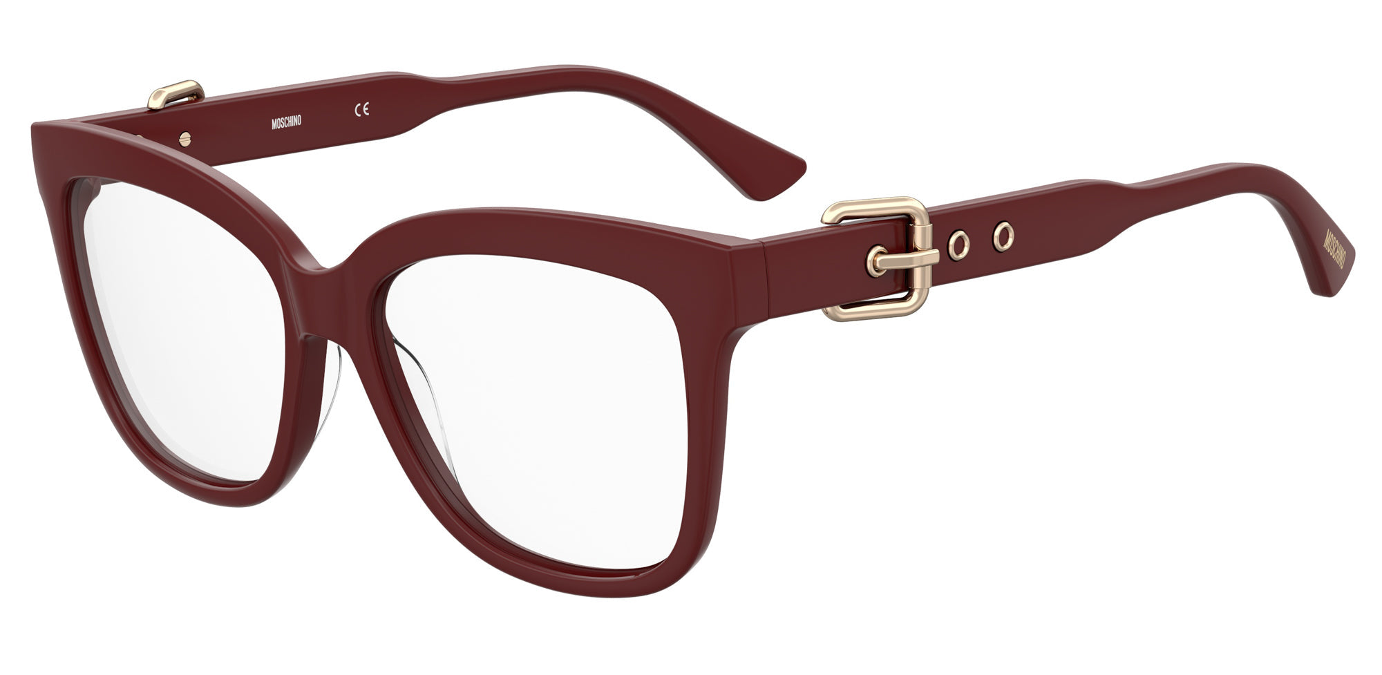 Moschino MOS609 Square Glasses | Fashion Eyewear