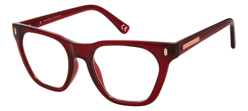 Prive Revaux Coral Way Burgundy #colour_burgundy