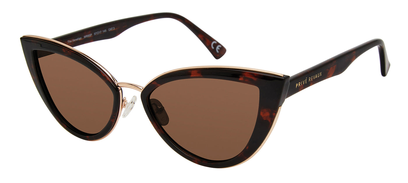 Prive Revaux The Venetian/S Brown Havana/Bronze Polarised #colour_brown-havana-bronze-polarised