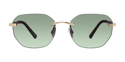Prive Revaux Track Star/S Gold Green/Green Shaded #colour_gold-green-green-shaded