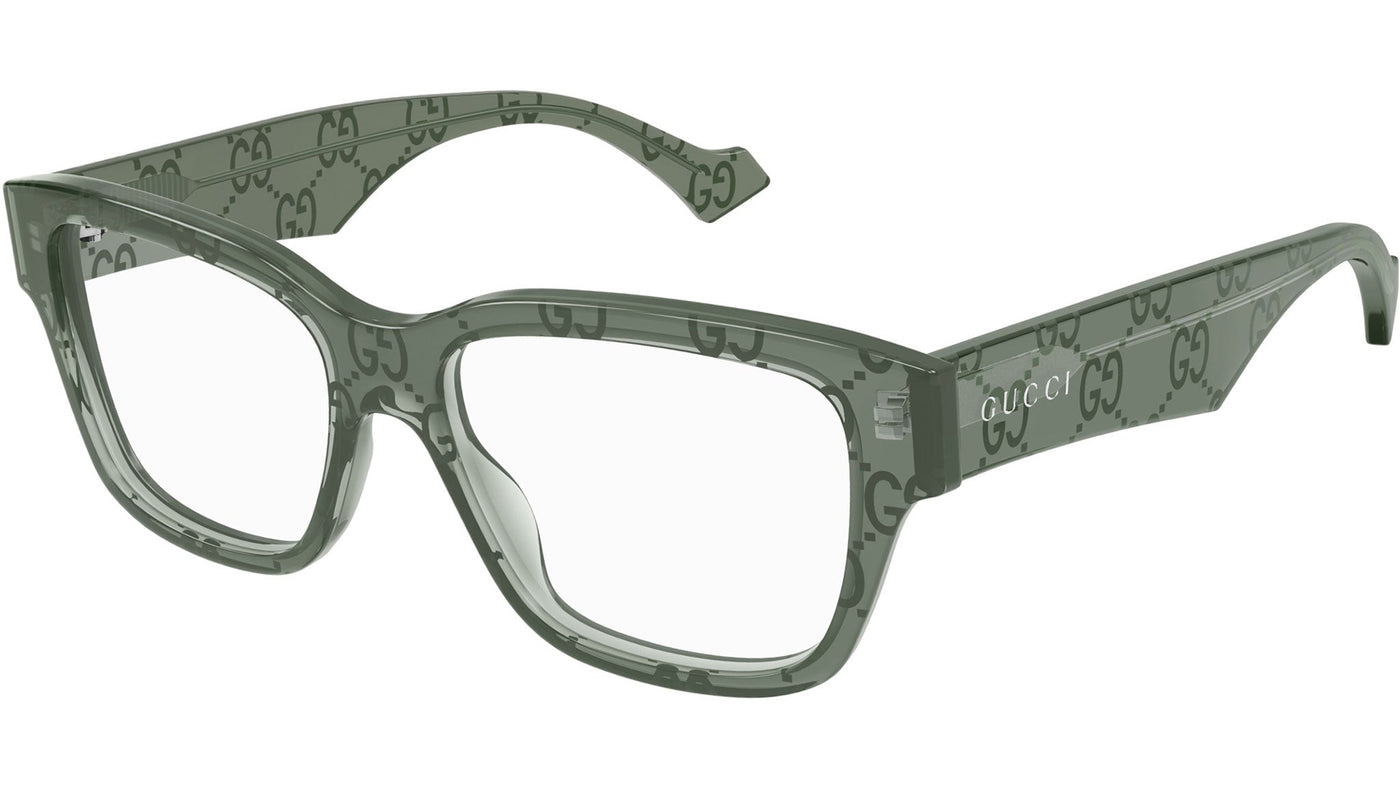Gucci GG1428O Rectangle Glasses | Fashion Eyewear US