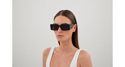 Alexander McQueen AM0433S Black-Grey #colour_black-grey
