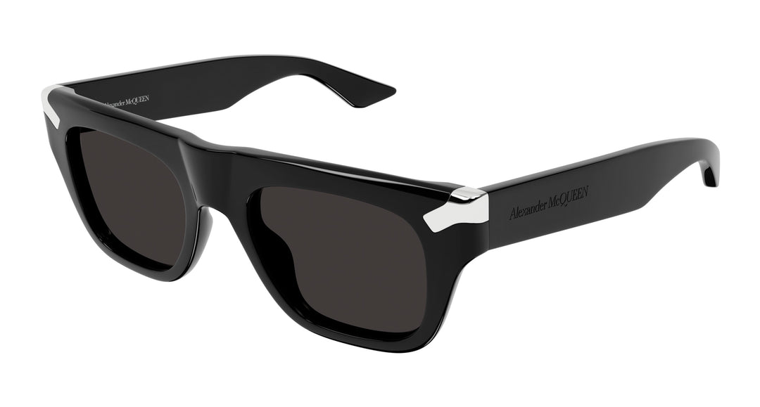 ALEXANDER MCQUEEN 長方形フレムメカネ AM0497O 008 Alexander Mcqueen AM0441S Rectangle Sunglasses | Fashion Eyewear