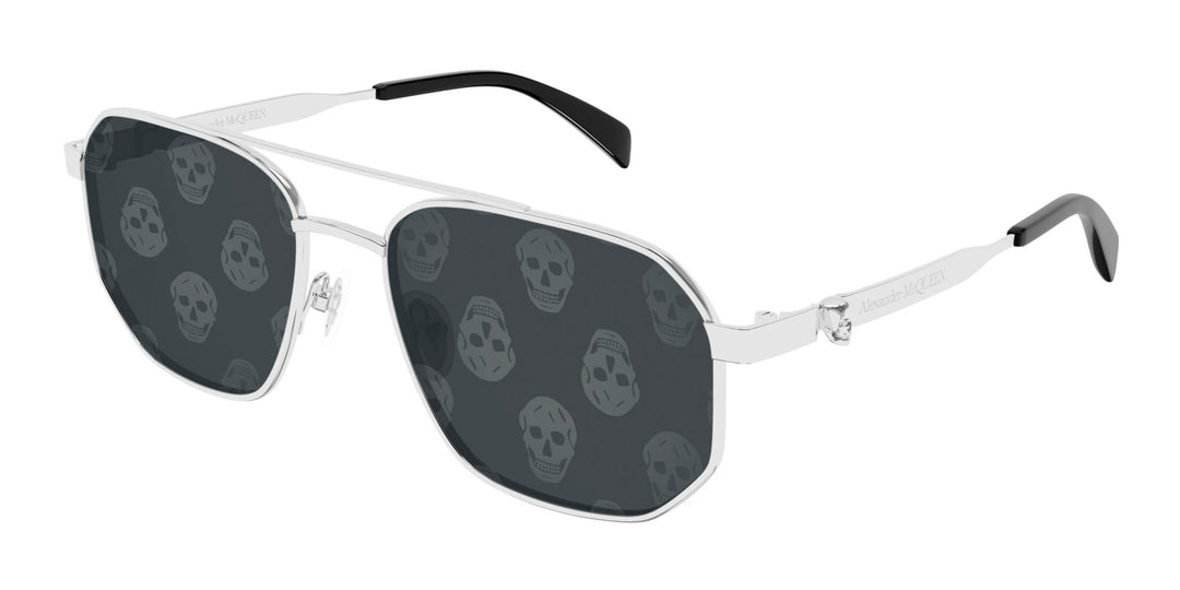 Alexander Mcqueen AM0458S Aviator Sunglasses | Fashion Eyewear display picture 2