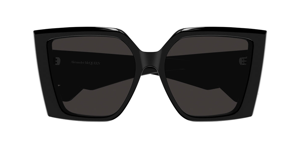 サングラス ALEXANDER MCQUEEN Woman Sunglasses Black AM0448S 001 Alexander McQueen AM0448S 001 Sunglasses - Pretavoir