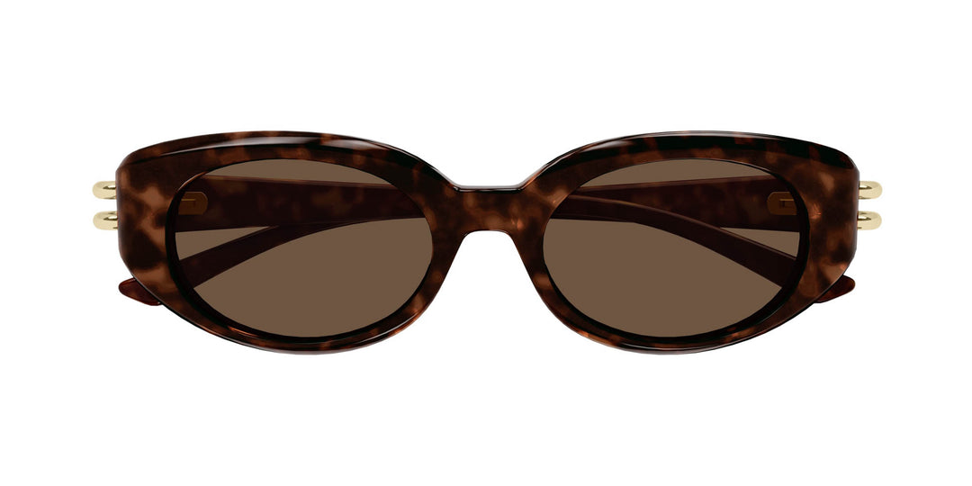 Alexander Mcqueen AM0469S Round Sunglasses | Fashion Eyewear display picture 1