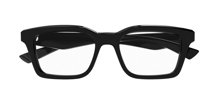 ALEXANDER MCQUEEN スクエアフレムメカネ AM0476O 001 Alexander McQueen AM0476O 001 glasses | Buy online now