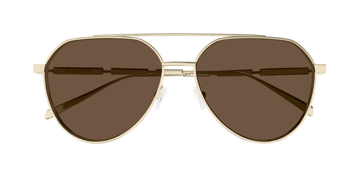 Alexander Mcqueen AM0478S Aviator Sunglasses | Fashion Eyewear