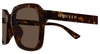 Alexander McQueen AM0571S#colour_havana/brown