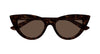 Alexander McQueen AM0577S#colour_havana/brown