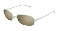 Alexander McQueen AM0588S#colour_silver/gold mirror