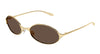 Alexander McQueen AM0589S#colour_gold/brown