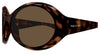 Alexander McQueen AM0592S#colour_havana/brown