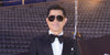 Gucci GG0447S #colour_black and dark ruthenium/grey polarised