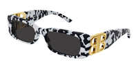 Balenciaga BB0096S Havana/Grey #colour_havana-grey