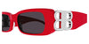 Balenciaga BB0096S Red/Grey #colour_red-grey