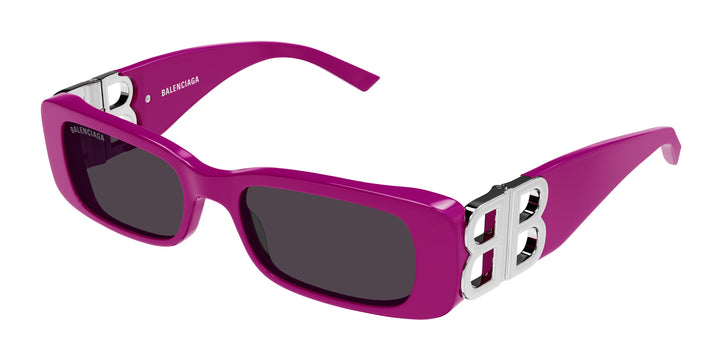 サングラス BALENCIAGA Woman Sunglasses Pink BB0386S 004 Balenciaga BB0386S Sunglasses Red Oval Women Pink – Bluefly