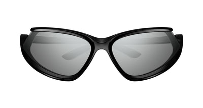 Balenciaga BB0289S Black/Silver Mirror #colour_black-silver-mirror
