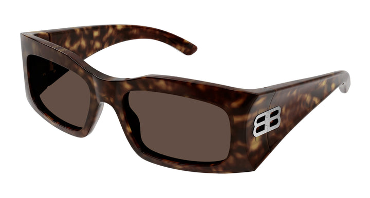 Balenciaga BB0291S Rectangle Sunglasses | Fashion Eyewear US