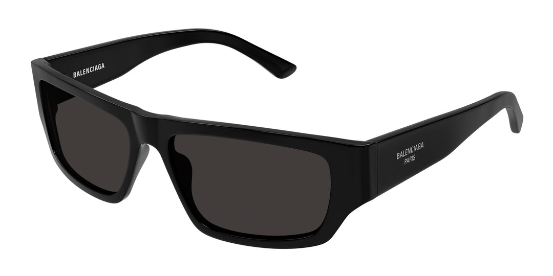 サングラス BALENCIAGA Black acetate Signature Square XL sunglasses Black acetate Signature Square XL sunglasses – G&B