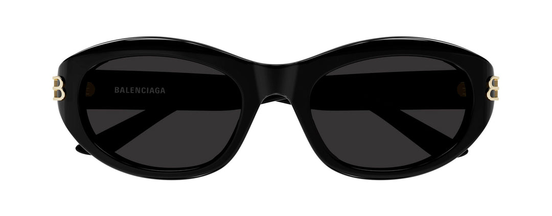 Balenciaga BB0434SK Oval Sunglasses | Fashion Eyewear US