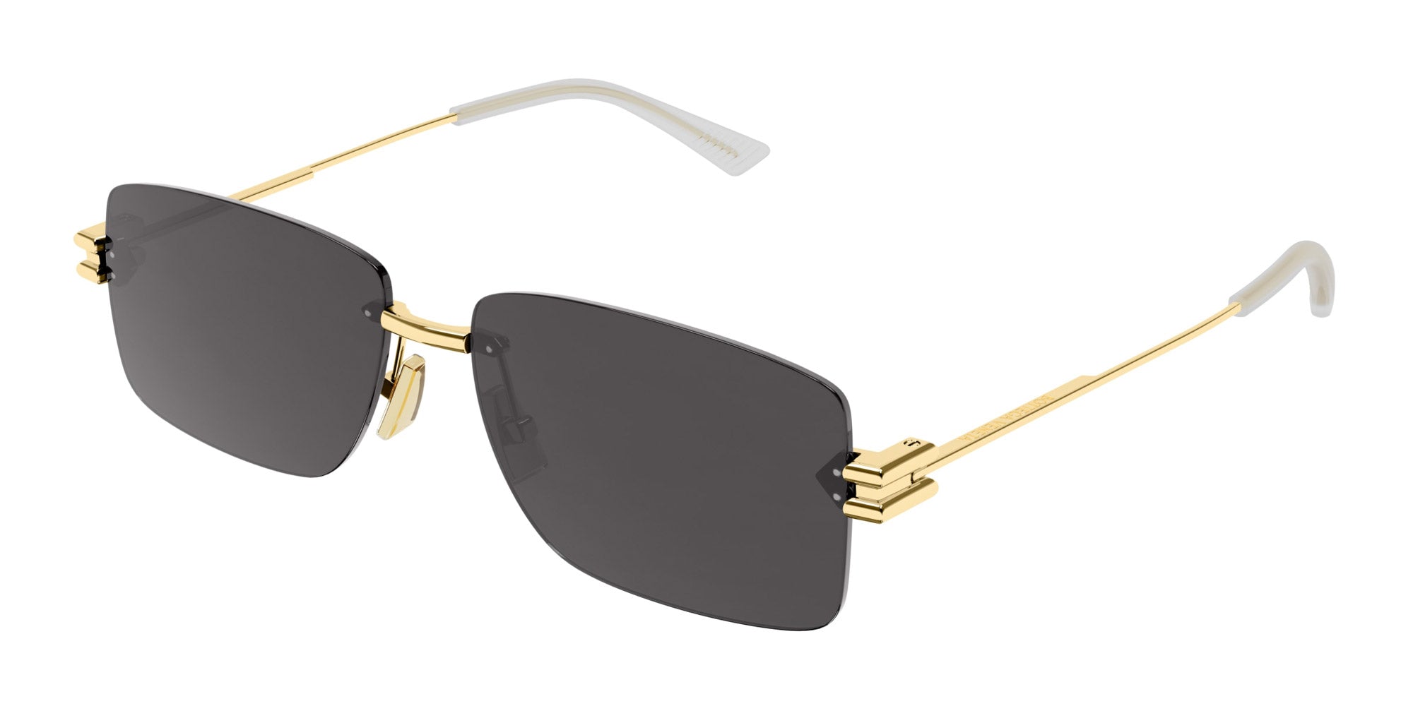 Bottega Veneta BV1126S Rectangle Sunglasses | Fashion Eyewear