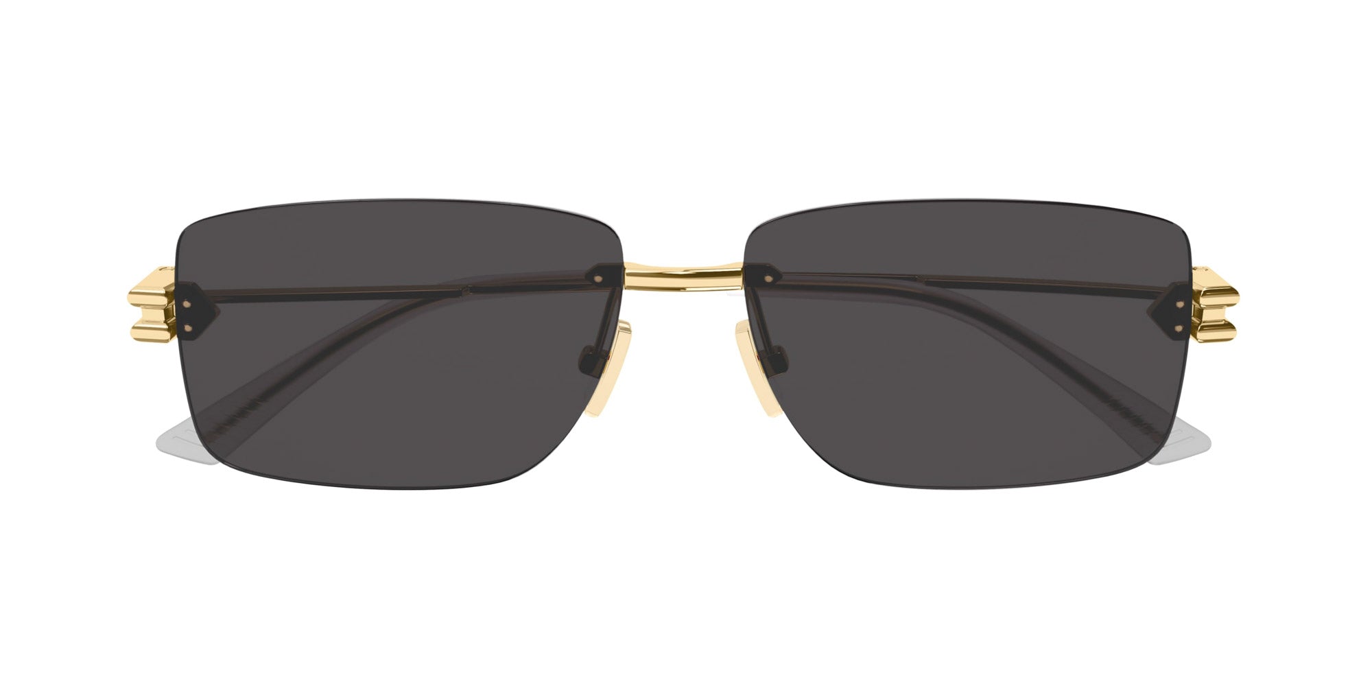 Bottega Veneta BV1126S Rectangle Sunglasses | Fashion Eyewear