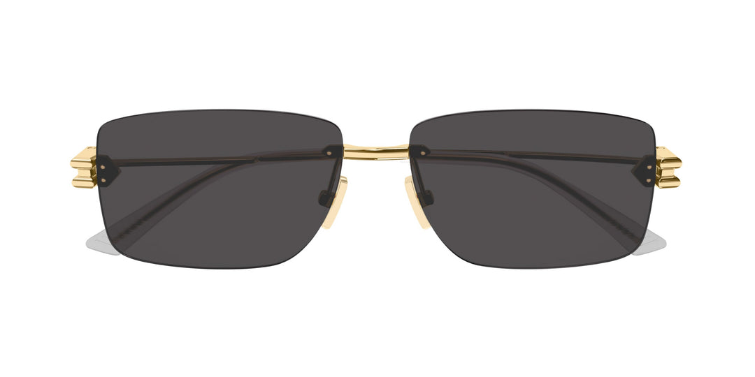 Bottega Veneta BV1126S Rectangle Sunglasses | Fashion Eyewear