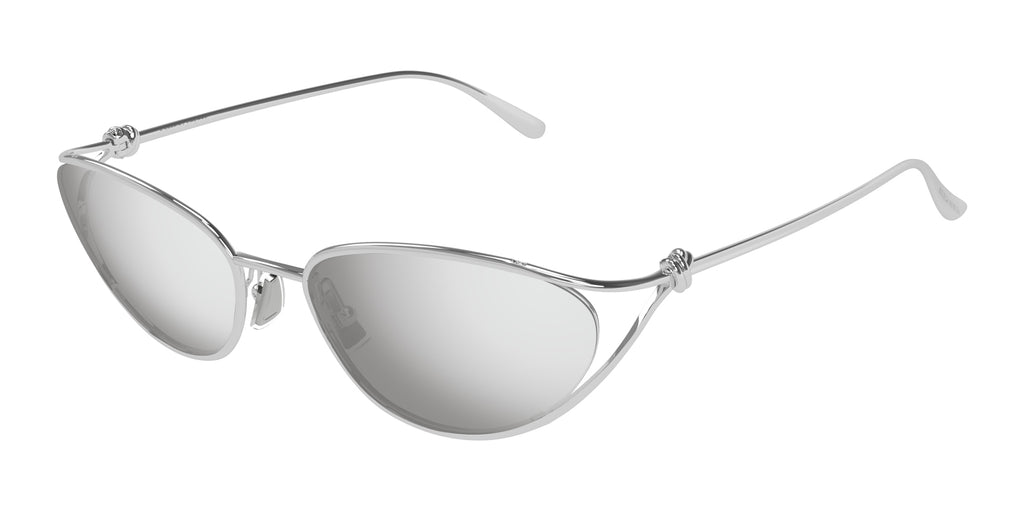 サングラス BOTTEGA VENETA Woman Sunglasses Silver 719771V4450 1231 Bottega Veneta | Accessories | Bottega Veneta Sunglasses