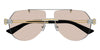 Bottega Veneta BV1342S #colour_shiny silver and gold/brown with light mirror