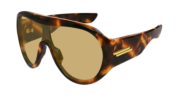 Bottega Veneta BV1345S Shield Sunglasses | Fashion Eyewear US display picture 2
