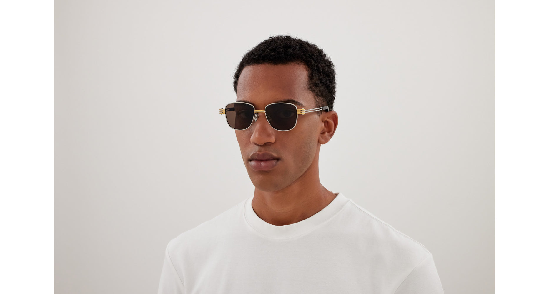 サングラス BOTTEGA VENETA Bottega Veneta - BV1380S - 001 (BV1380S 001) Bottega Veneta BV1380S Square Sunglasses | Fashion Eyewear