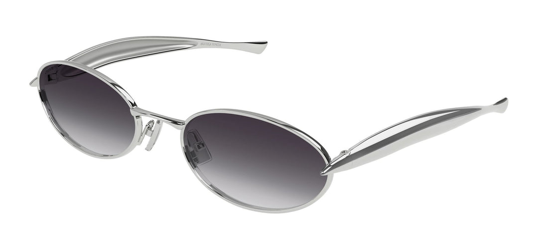 Bottega Veneta BV1386S Oval Sunglasses | Fashion Eyewear US