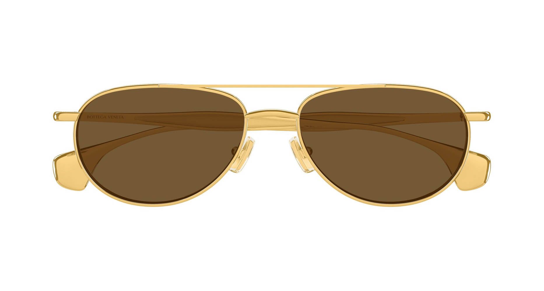 Bottega Veneta BV1419S Aviator Sunglasses | Fashion Eyewear
