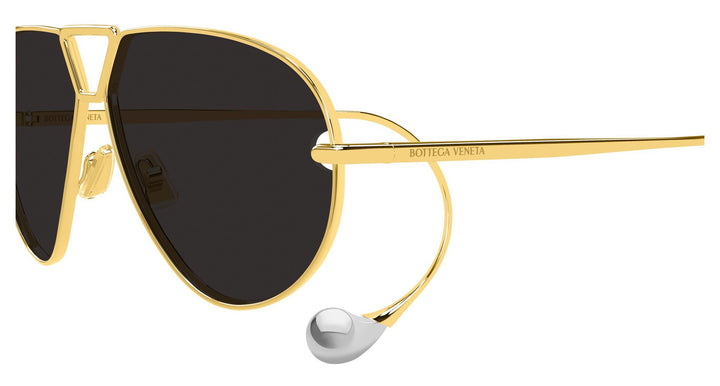 Bottega Veneta BV1437S Aviator Sunglasses | Fashion Eyewear US display picture 1