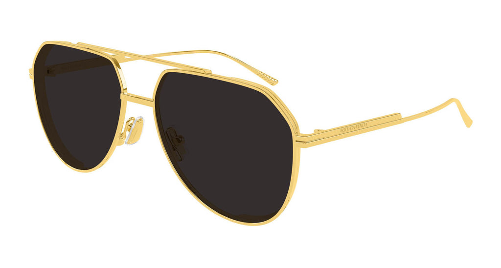 Bottega Veneta BV1465S Aviator Sunglasses | Fashion Eyewear