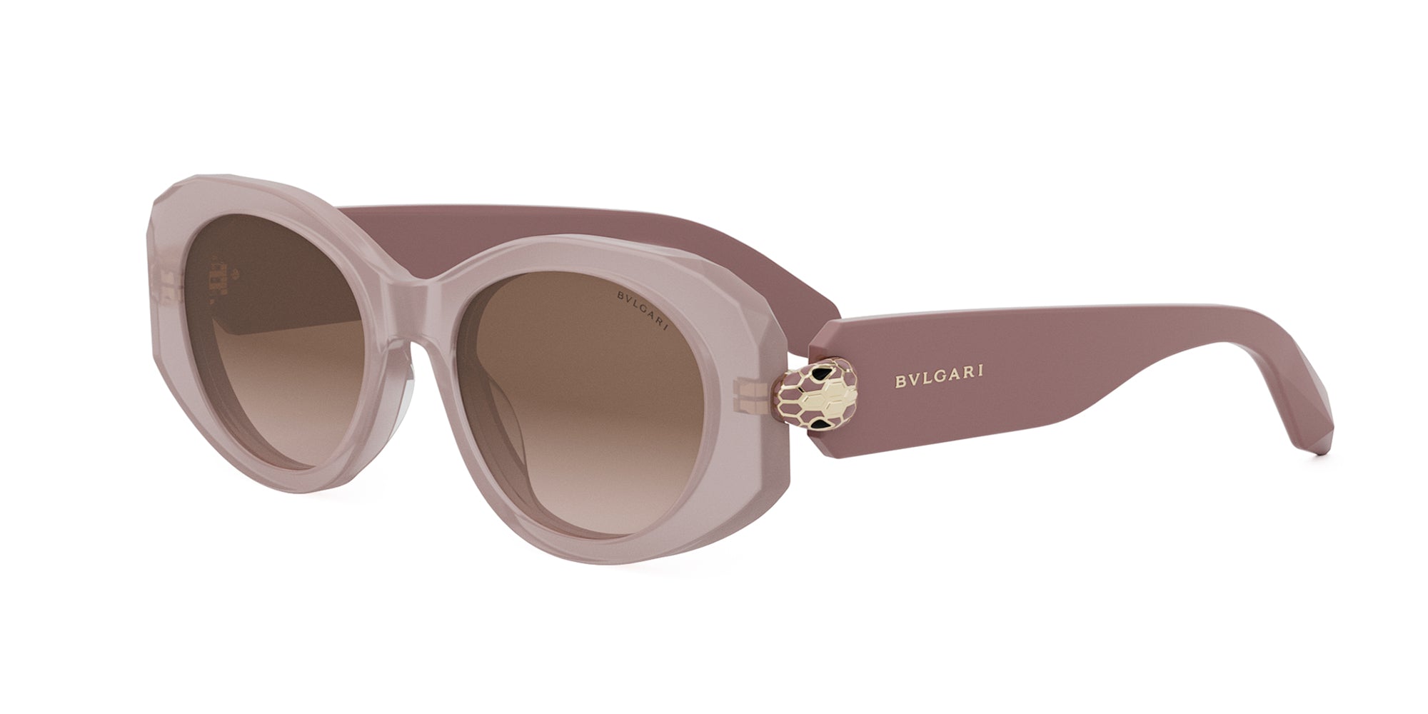 Bvlgari Serpenti Forever BV40007I Oval Sunglasses | Fashion Eyewear