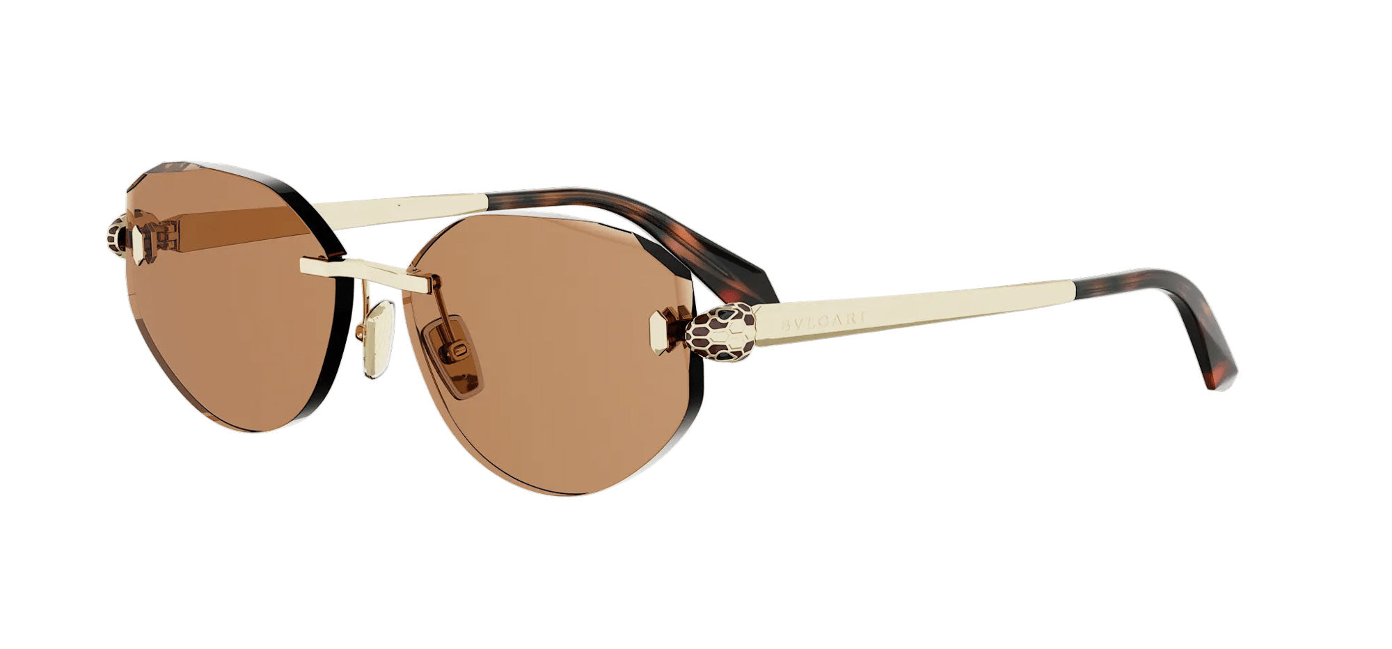 Bvlgari Serpenti Forever BV40059U Oval Sunglasses | Fashion Eyewear US