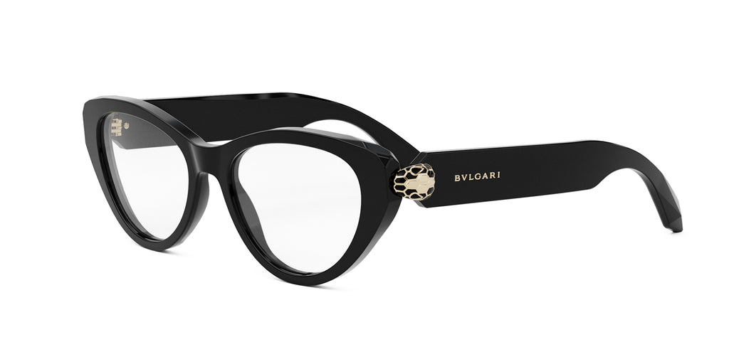 メガネ Bvlgari FW24 Bvlgari - BV50029I - 053 (BV50029I 053) Bvlgari Serpenti BV50029I Cat Eye Glasses | Fashion Eyewear