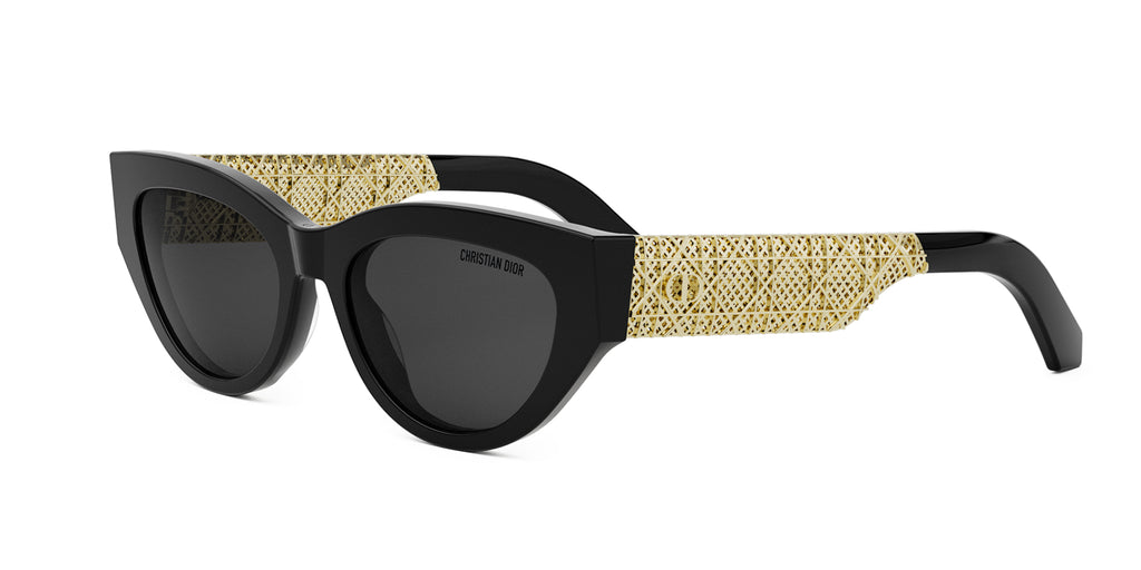 Dior DioRésille B1I Women\'s Cat Eye Sunglasses Black Gold with Case DioRésille B1I cat-eye sunglasses in black - Dior Eyewear  main image 2