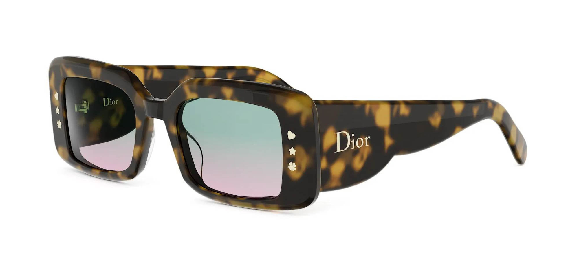 小物 Christian Dior Sunglasses l Italy Dior Lucky Charms S1I Rectangle Sunglasses | Fashion Eyewear US