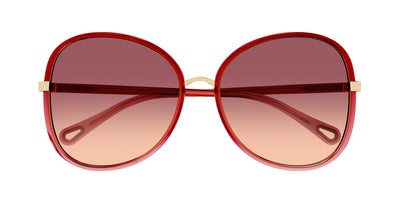 Chloe CH0030S Red/Red Gradient #colour_red-red-gradient
