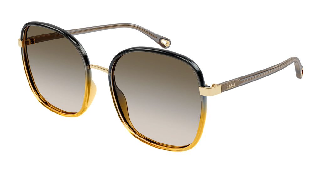 Chloe CH0031S Black/Brown #colour_black-brown
