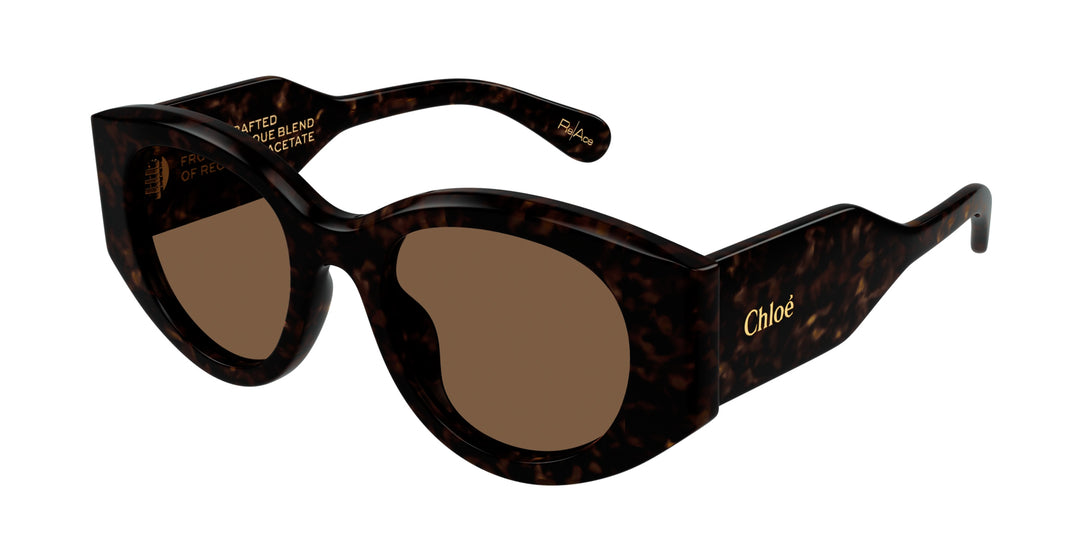 Chloe アイウェア スクエア フレム サンクラス CH0255SK 004 Chloe CH0255SK 004 Sunglasses - US