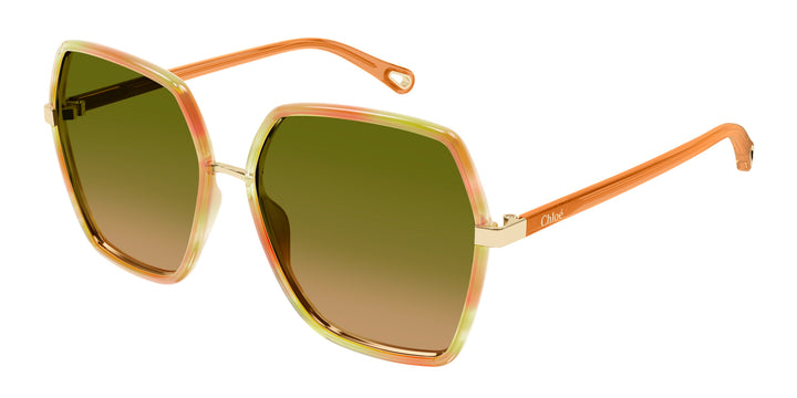 chloe サングラス Chloe CH0362S Square Sunglasses | Fashion Eyewear US