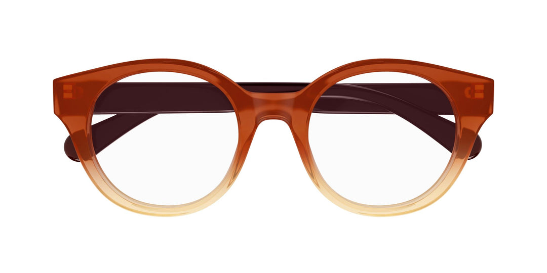 Chloe アイウェア オハル フレム メカネ CH0271O 001 Chloe CH0271O Round Glasses | Fashion Eyewear