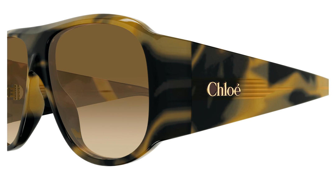 Chloe CH0347S Aviator Sunglasses | Fashion Eyewear US