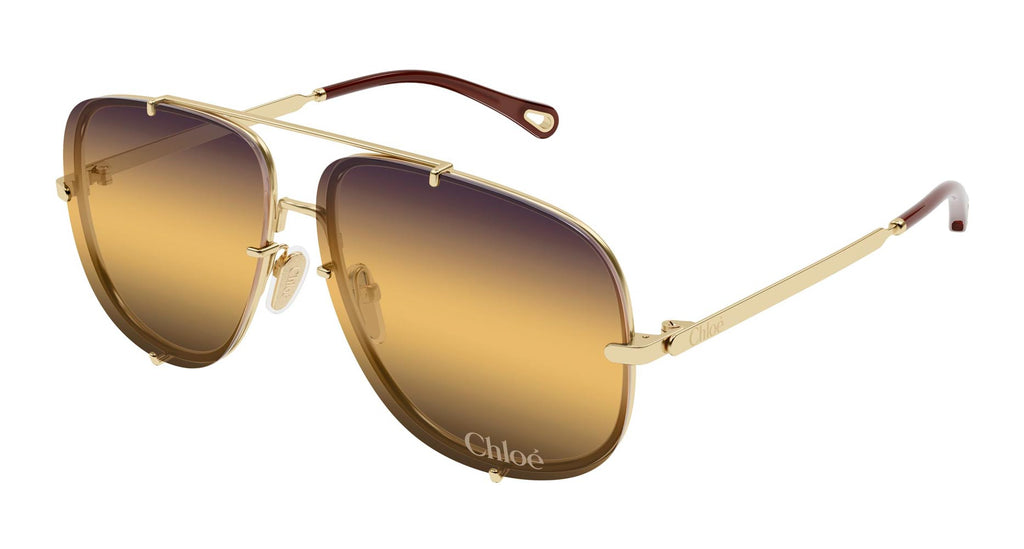 chloe Chloe CH0348S Aviator Sunglasses | Fashion Eyewear US