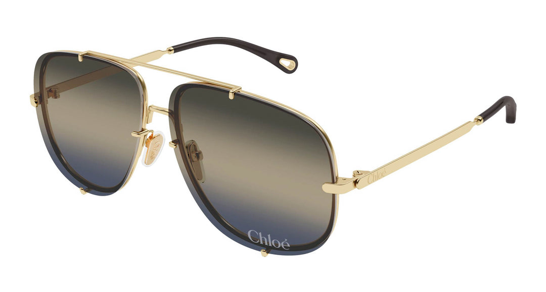 Chloe CH0348S Aviator Sunglasses | Fashion Eyewear US