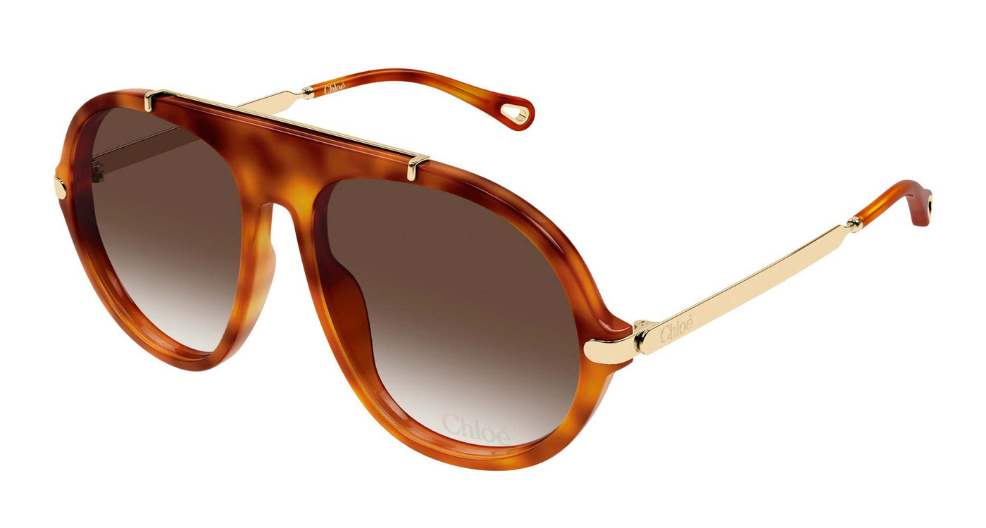Chloe CH0357S Aviator Sunglasses | Fashion Eyewear US